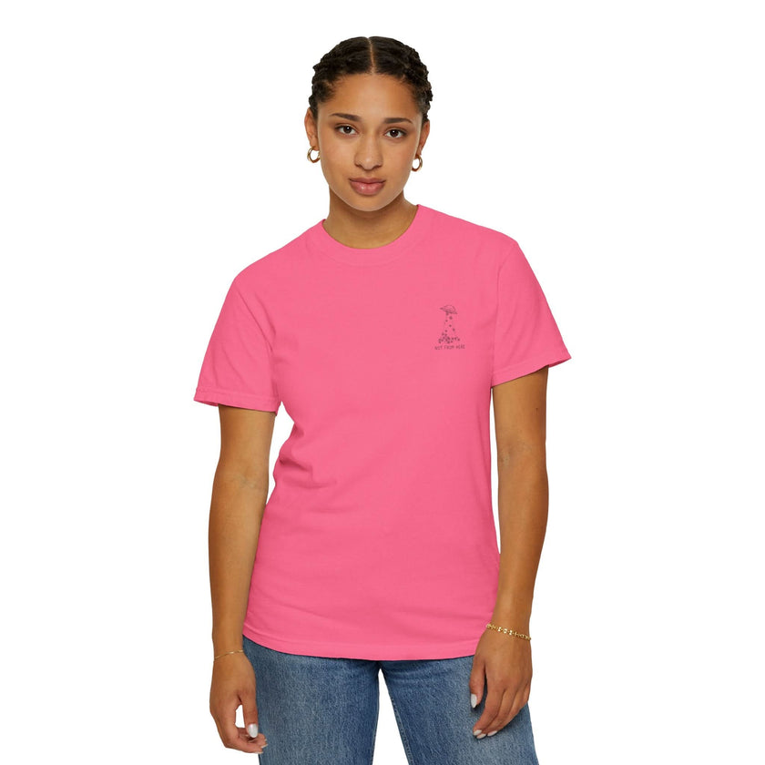 Unisex Garment-Dyed T-shirt - Soft, Relaxed Fit, Perfect for Everyday Wear, Casual Outings
