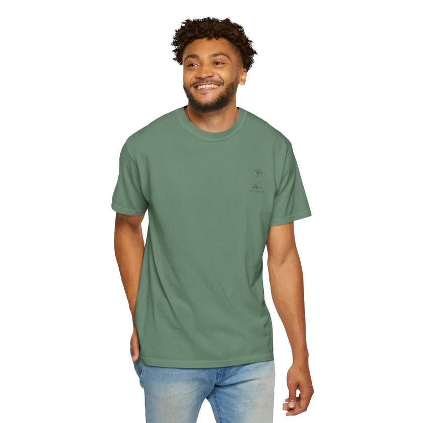 Unisex Garment-Dyed T-shirt - Soft, Relaxed Fit, Perfect for Everyday Wear, Casual Outings