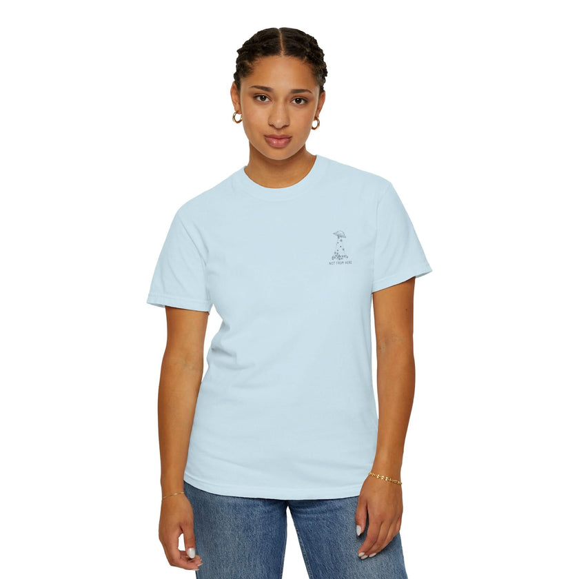 Unisex Garment-Dyed T-shirt - Soft, Relaxed Fit, Perfect for Everyday Wear, Casual Outings
