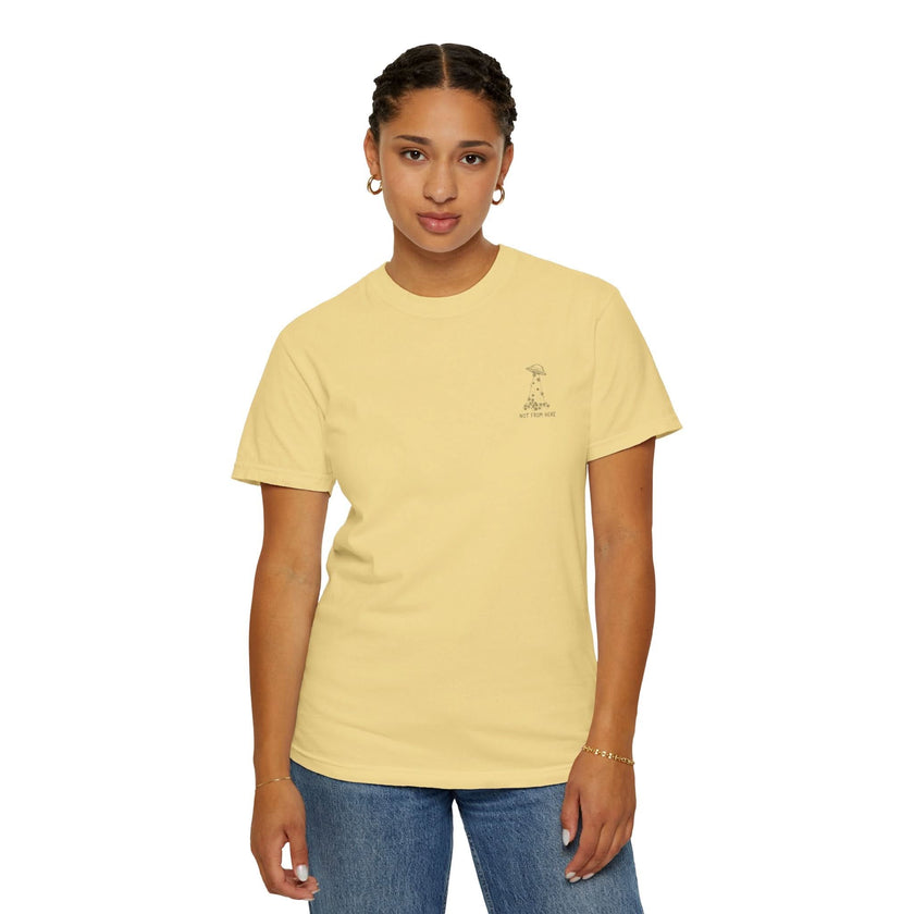 Unisex Garment-Dyed T-shirt - Soft, Relaxed Fit, Perfect for Everyday Wear, Casual Outings