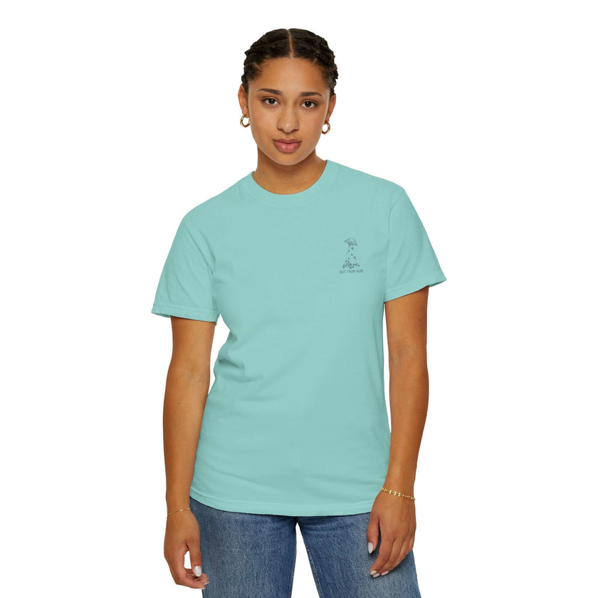 Unisex Garment-Dyed T-shirt - Soft, Relaxed Fit, Perfect for Everyday Wear, Casual Outings