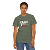 Pain Made Me Real Unisex Garment-Dyed T-Shirt, Motivational Tee, Comfort Wear