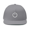 Embroidered Flat Bill Cap, Casual Baseball Hat, Cool Streetwear Accessory, Perfect for Games, Unique Gift for Him or Her