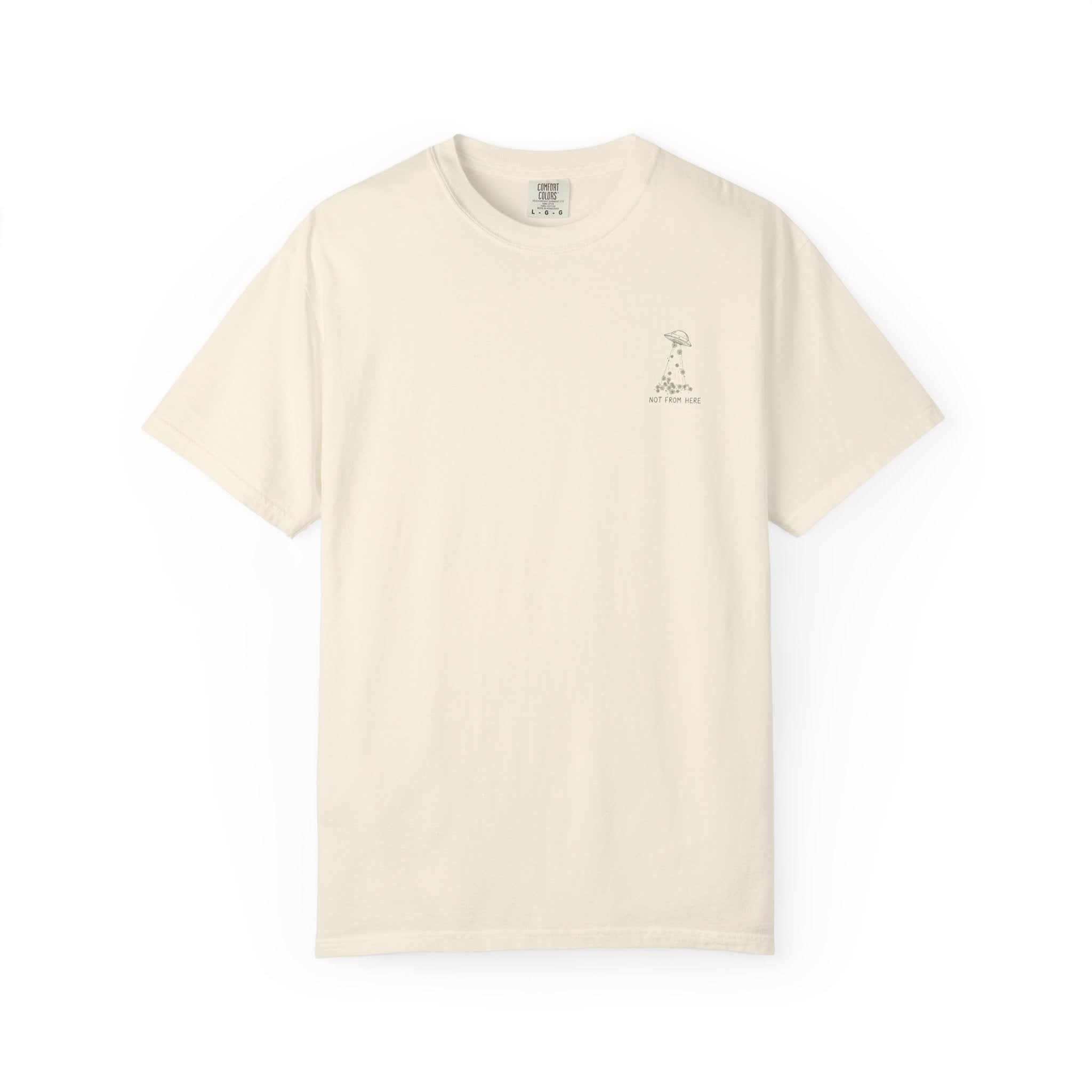 Unisex Garment-Dyed T-shirt - Soft, Relaxed Fit, Perfect for Everyday Wear,  Casual Outings