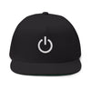Embroidered Flat Bill Cap, Casual Baseball Hat, Cool Streetwear Accessory, Perfect for Games, Unique Gift for Him or Her