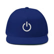Embroidered Flat Bill Cap, Casual Baseball Hat, Cool Streetwear Accessory, Perfect for Games, Unique Gift for Him or Her