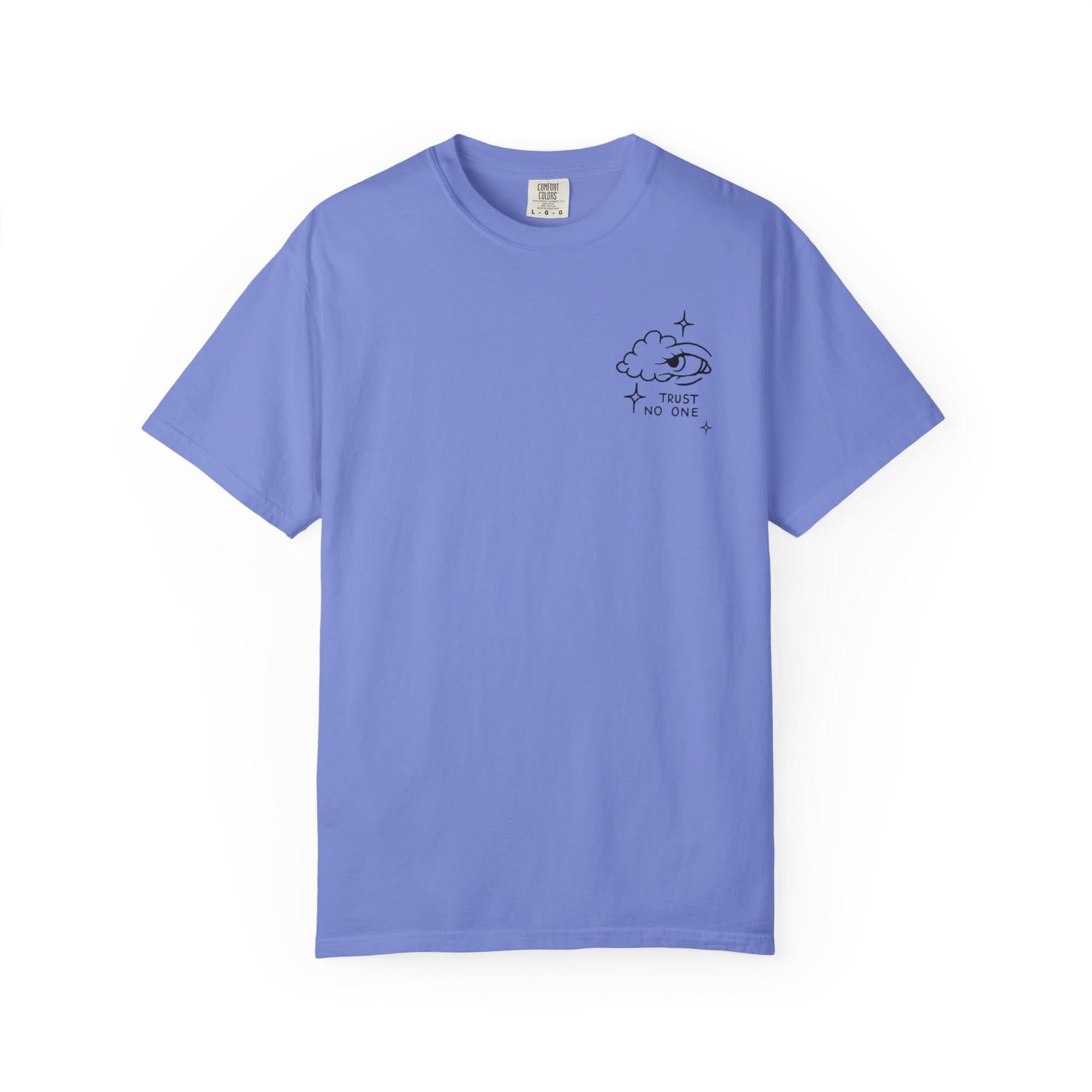 T-Shirt, Unisex Garment-Dyed Shirt,  Relaxed Style, Gift for Friends, Everyday Comfort