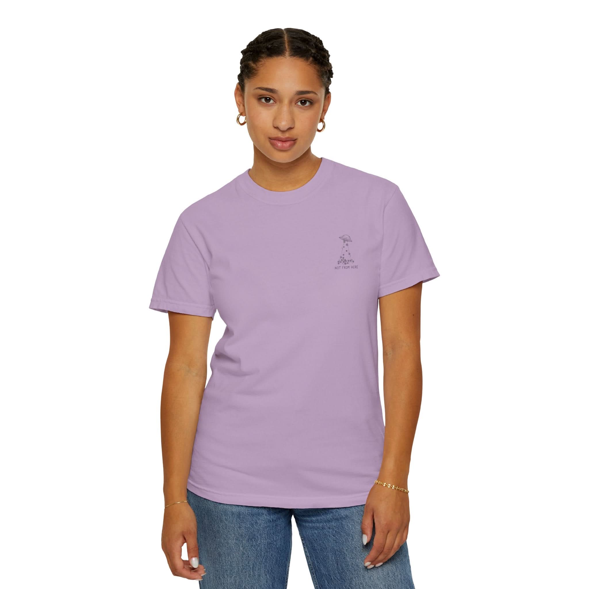 Unisex Garment-Dyed T-shirt - Soft, Relaxed Fit, Perfect for Everyday Wear,  Casual Outings