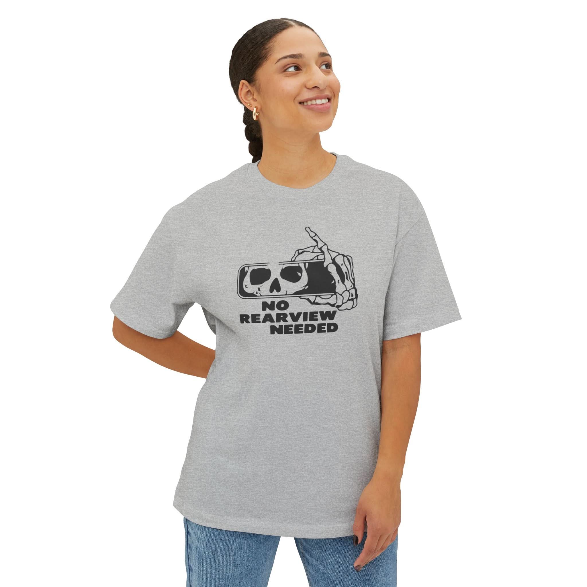 Skull Graphic Unisex Oversized Tee, Casual Streetwear, Gift for Him & Her,  Everyday Wear