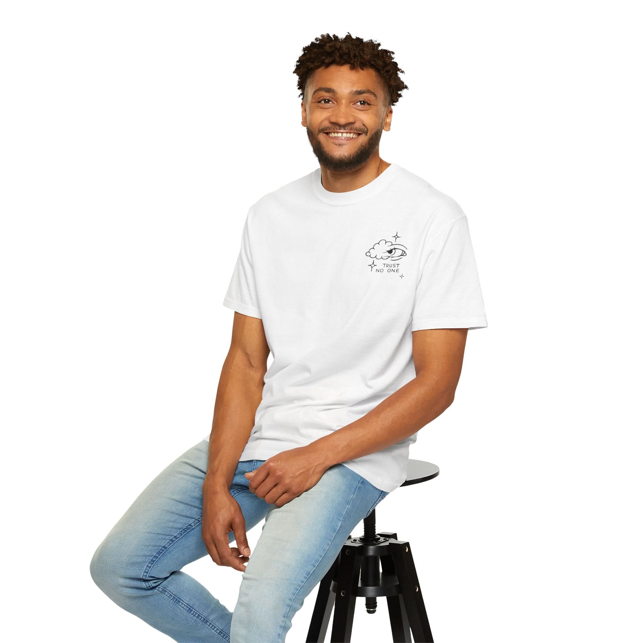 T-Shirt, Unisex Garment-Dyed Shirt,  Relaxed Style, Gift for Friends, Everyday Comfort