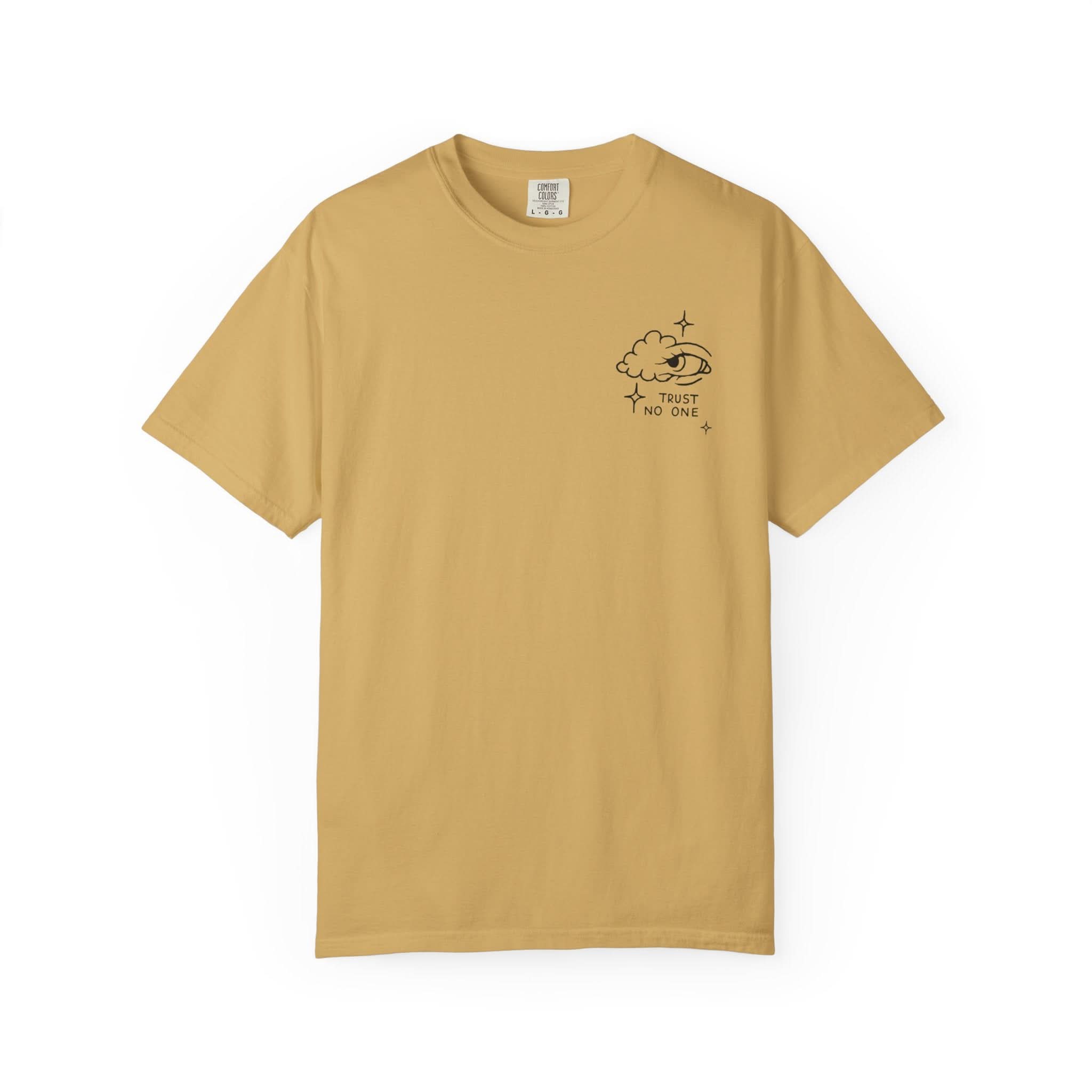 T-Shirt, Unisex Garment-Dyed Shirt,  Relaxed Style, Gift for Friends, Everyday Comfort