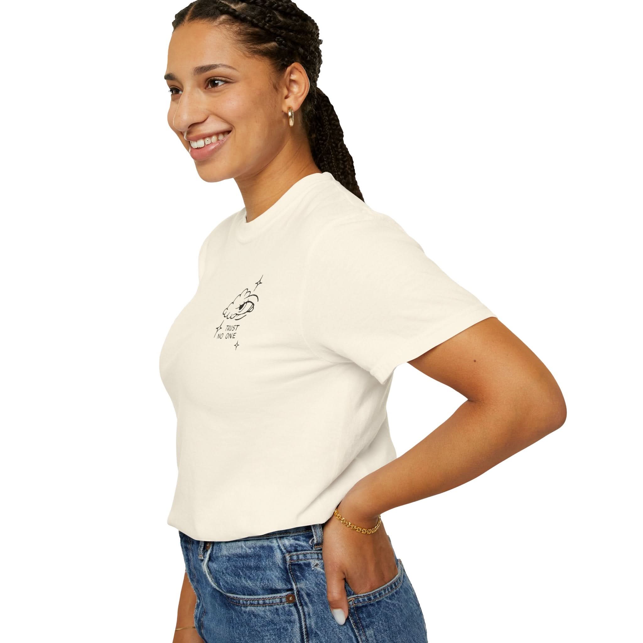 T-Shirt, Unisex Garment-Dyed Shirt,  Relaxed Style, Gift for Friends, Everyday Comfort