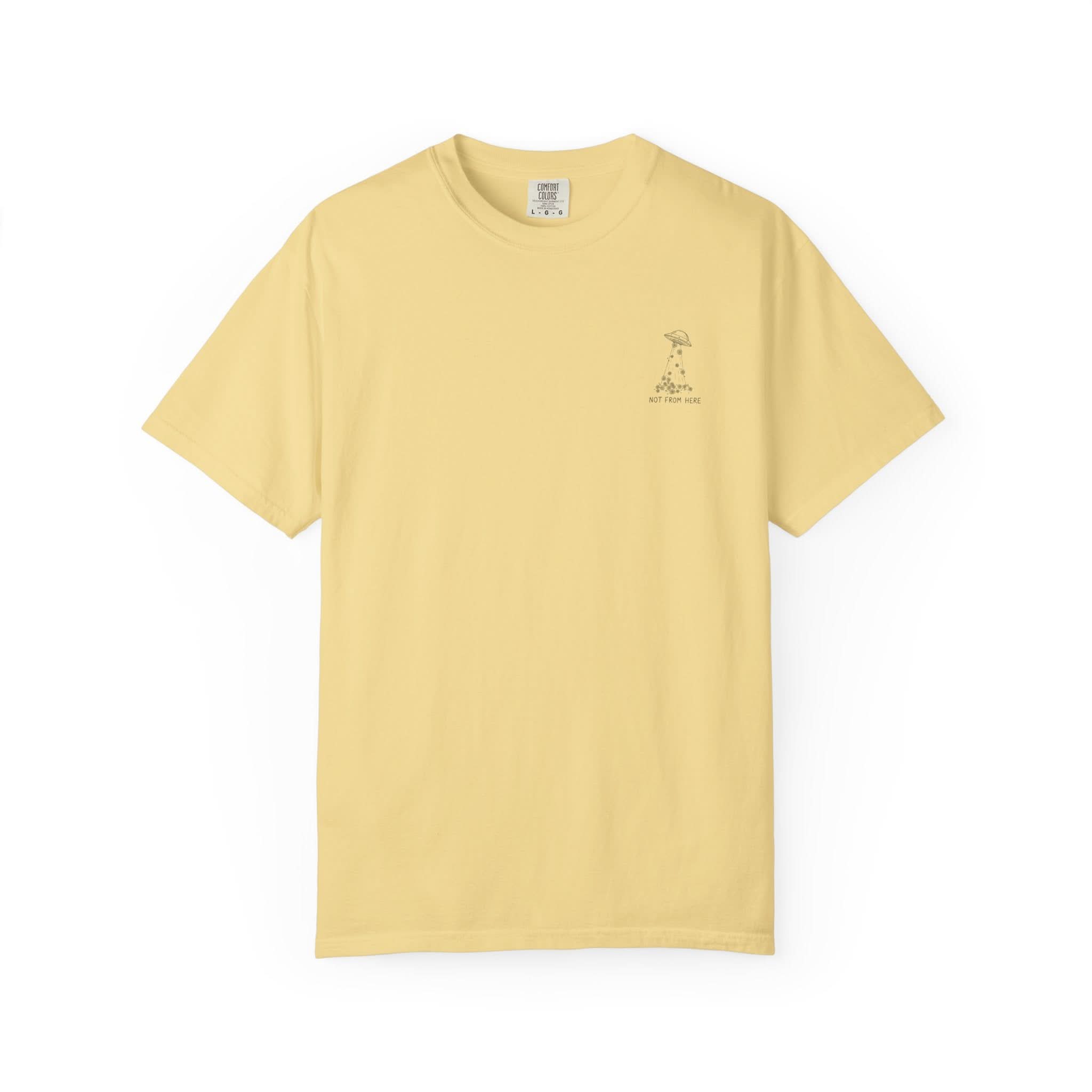 Unisex Garment-Dyed T-shirt - Soft, Relaxed Fit, Perfect for Everyday Wear,  Casual Outings