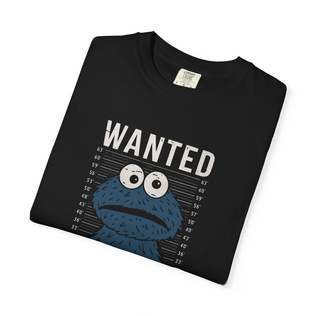 Wanted Sesame Monster T-Shirt, Funny Graphic Tee .