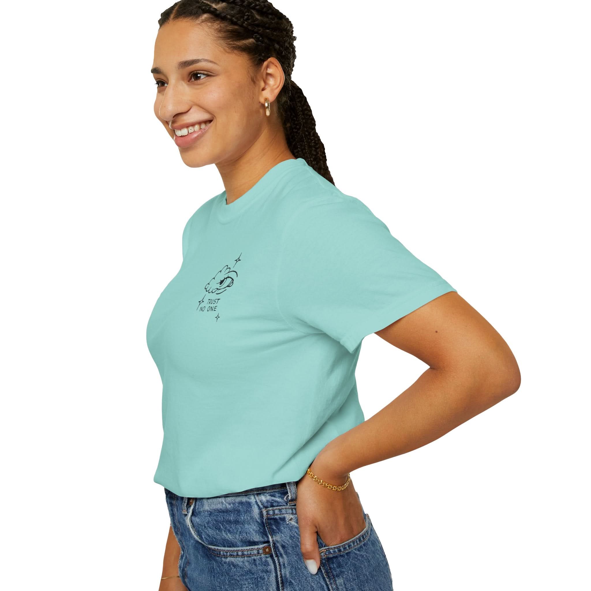 T-Shirt, Unisex Garment-Dyed Shirt,  Relaxed Style, Gift for Friends, Everyday Comfort