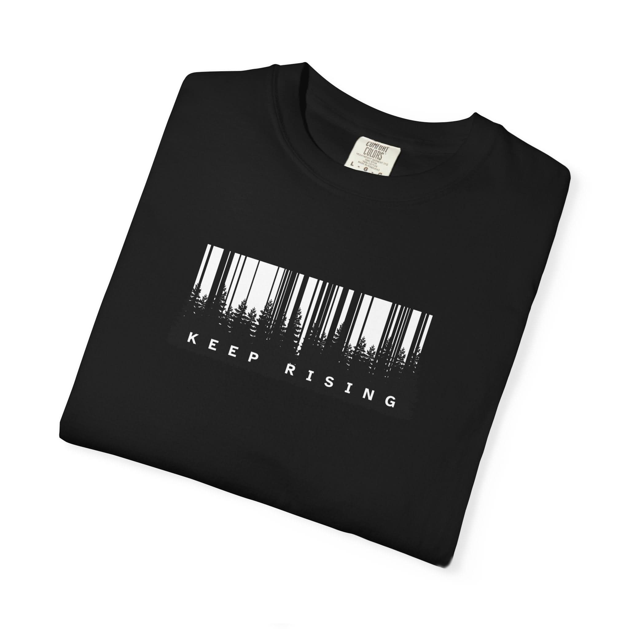 Unisex Inspirational T-Shirt - Keep Rising Design, Motivational Tee, Casual Wear, Everyday Style