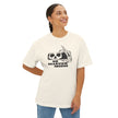 Skull Graphic Unisex Oversized Tee, Casual Streetwear, Gift for Him & Her,  Everyday Wear