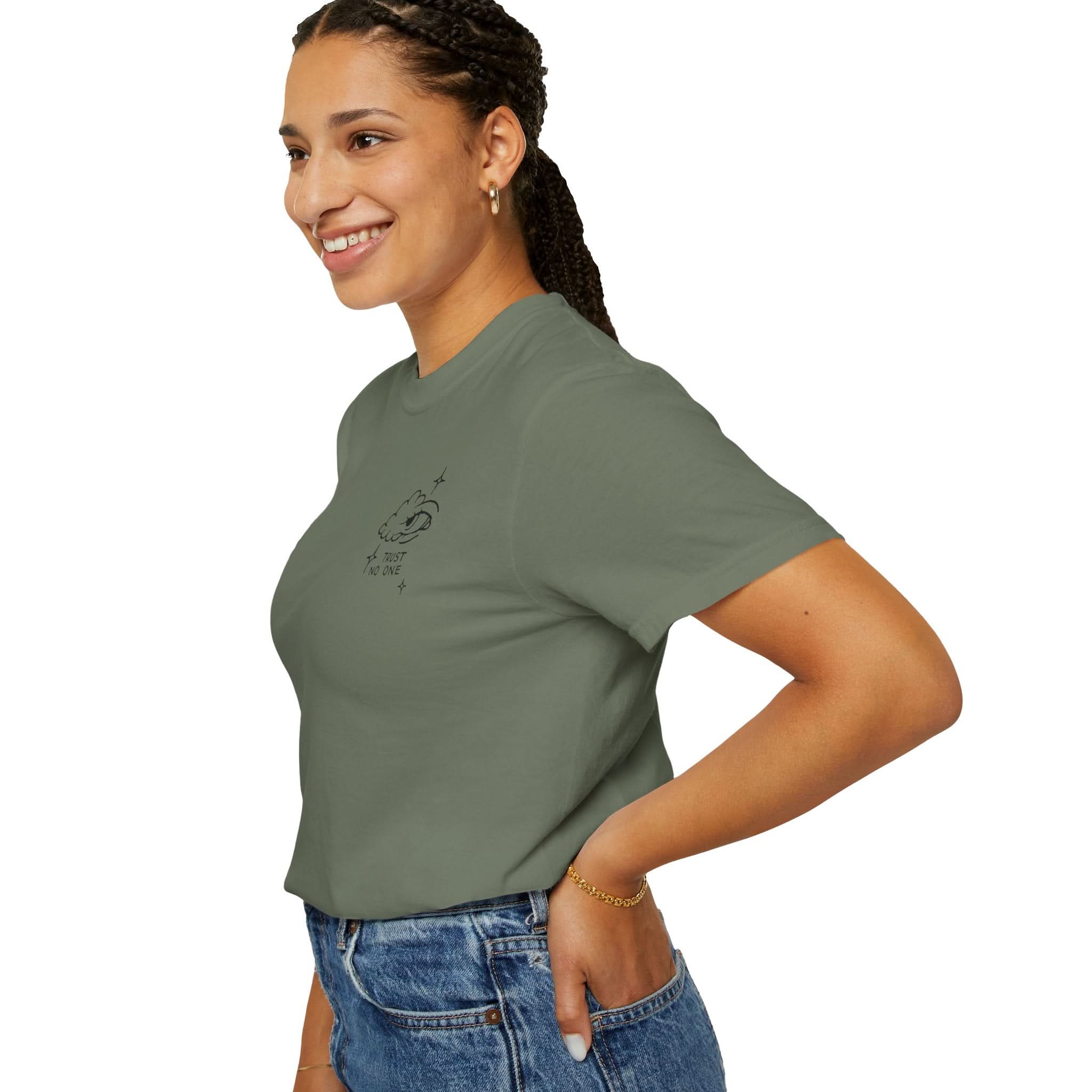 T-Shirt, Unisex Garment-Dyed Shirt,  Relaxed Style, Gift for Friends, Everyday Comfort