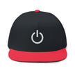 Embroidered Flat Bill Cap, Casual Baseball Hat, Cool Streetwear Accessory, Perfect for Games, Unique Gift for Him or Her