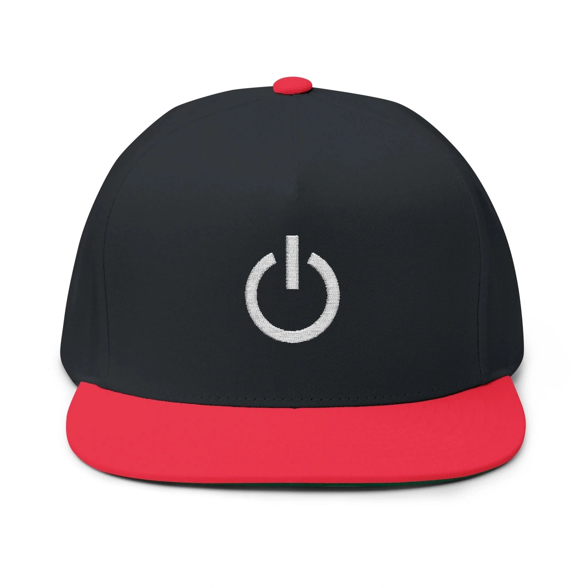 Embroidered Flat Bill Cap, Casual Baseball Hat, Cool Streetwear Accessory, Perfect for Games, Unique Gift for Him or Her
