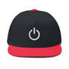Embroidered Flat Bill Cap, Casual Baseball Hat, Cool Streetwear Accessory, Perfect for Games, Unique Gift for Him or Her