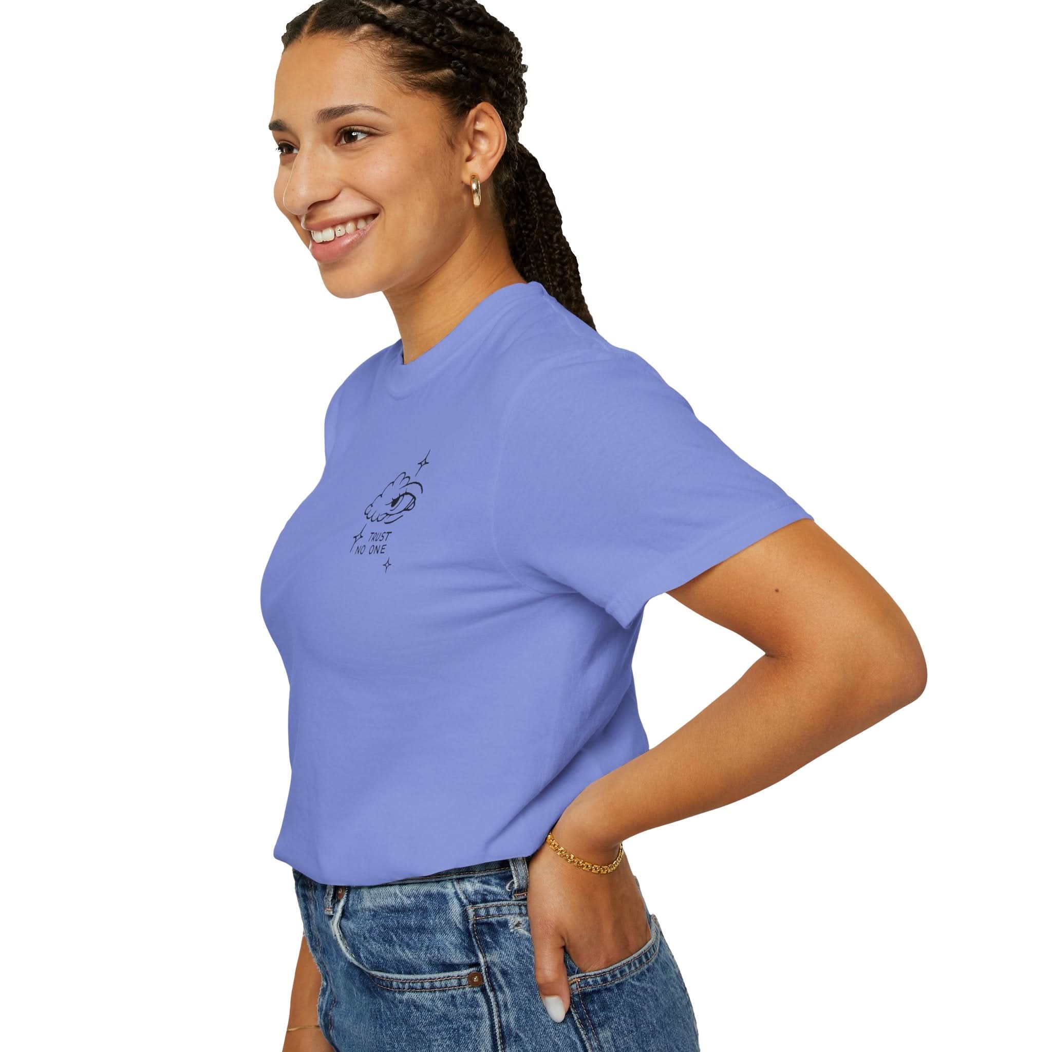T-Shirt, Unisex Garment-Dyed Shirt,  Relaxed Style, Gift for Friends, Everyday Comfort