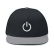 Embroidered Flat Bill Cap, Casual Baseball Hat, Cool Streetwear Accessory, Perfect for Games, Unique Gift for Him or Her