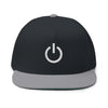 Embroidered Flat Bill Cap, Casual Baseball Hat, Cool Streetwear Accessory, Perfect for Games, Unique Gift for Him or Her