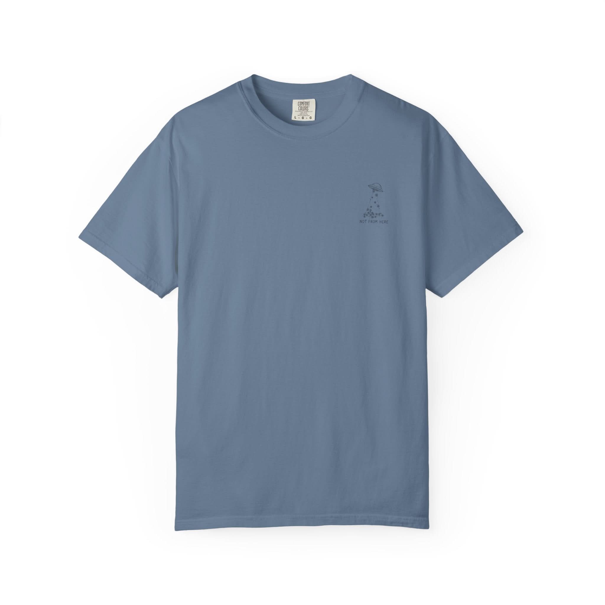 Unisex Garment-Dyed T-shirt - Soft, Relaxed Fit, Perfect for Everyday Wear,  Casual Outings