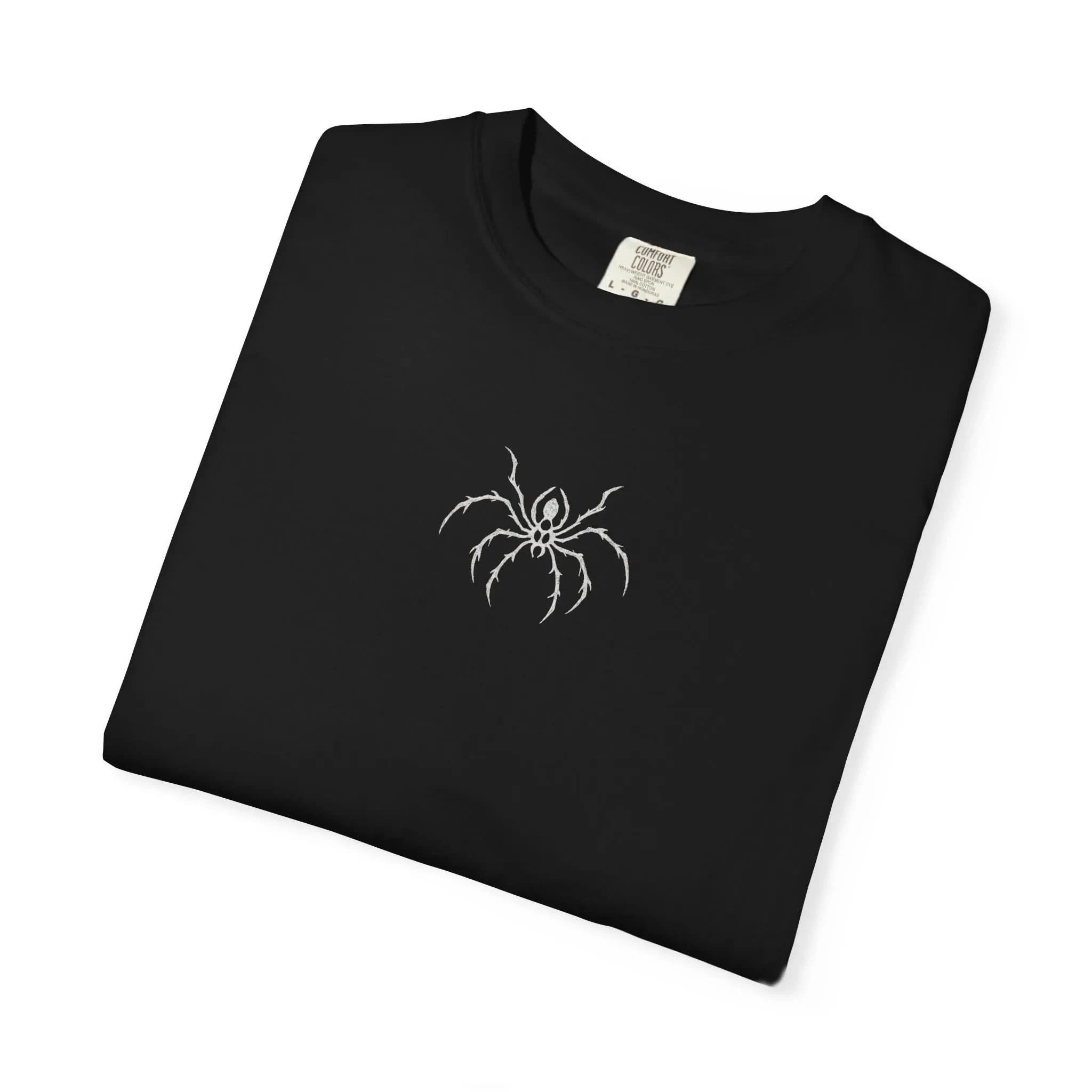 Stylish Spider Graphic T-Shirt | Unisex Casual Wear | Perfect for Halloween
