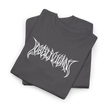Unisex Heavy Cotton Tee with Edgy Design, Casual Fashion