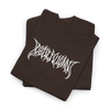 Unisex Heavy Cotton Tee with Edgy Design, Casual Fashion