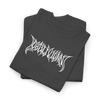 Unisex Heavy Cotton Tee with Edgy Design, Casual Fashion