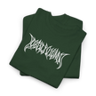 Unisex Heavy Cotton Tee with Edgy Design, Casual Fashion