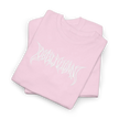 Unisex Heavy Cotton Tee with Edgy Design, Casual Fashion