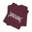 Unisex Heavy Cotton Tee with Edgy Design, Casual Fashion