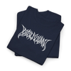 Unisex Heavy Cotton Tee with Edgy Design, Casual Fashion