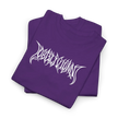 Unisex Heavy Cotton Tee with Edgy Design, Casual Fashion
