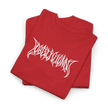 Unisex Heavy Cotton Tee with Edgy Design, Casual Fashion