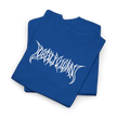 Unisex Heavy Cotton Tee with Edgy Design, Casual Fashion