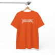 Unisex Heavy Cotton Tee with Edgy Design, Casual Fashion