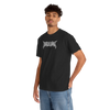 Unisex Heavy Cotton Tee with Edgy Design, Casual Fashion