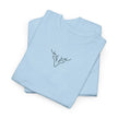 Stylish Animal Print Unisex Heavy Cotton Tee, Comfortable Graphic Shirt