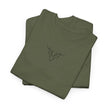 Stylish Animal Print Unisex Heavy Cotton Tee, Comfortable Graphic Shirt