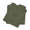 Stylish Animal Print Unisex Heavy Cotton Tee, Comfortable Graphic Shirt