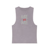 Me vs Me Unisex Stonewash Tank Top - Motivational Workout Gear, Casual Summer Apparel, Gift for Fitness Lovers, Trendy Tank, Athleisure Wear