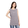 Trendy Unisex Stonewash Tank Top, Casual Summer Apparel