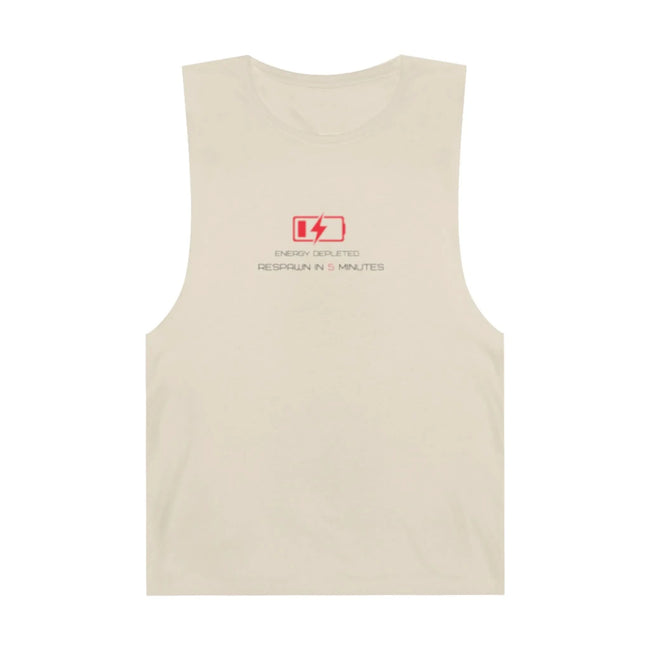 Unisex Barnard Tank Top - Energy Charged Design, Summer Style, Casual Wear