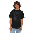 Stylish Oversized Tee - 'The World Taught Me Not to Expect', Casual Streetwear, Perfect Gift for Teens, Everyday Comfort